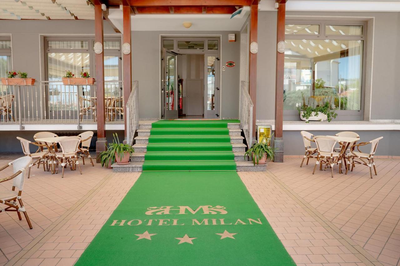 Hotel Milan Rosolina Mare Exteriör bild
