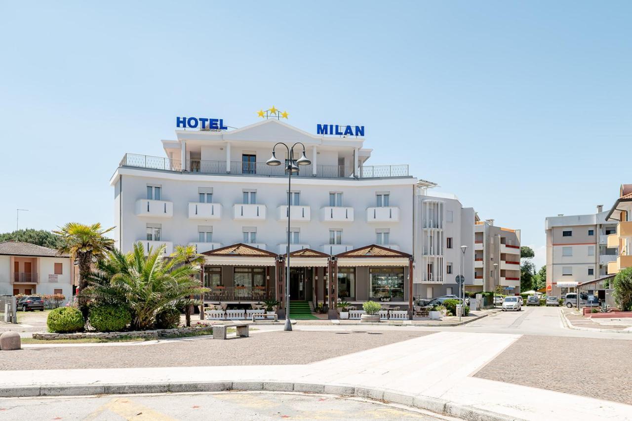 Hotel Milan Rosolina Mare Exteriör bild