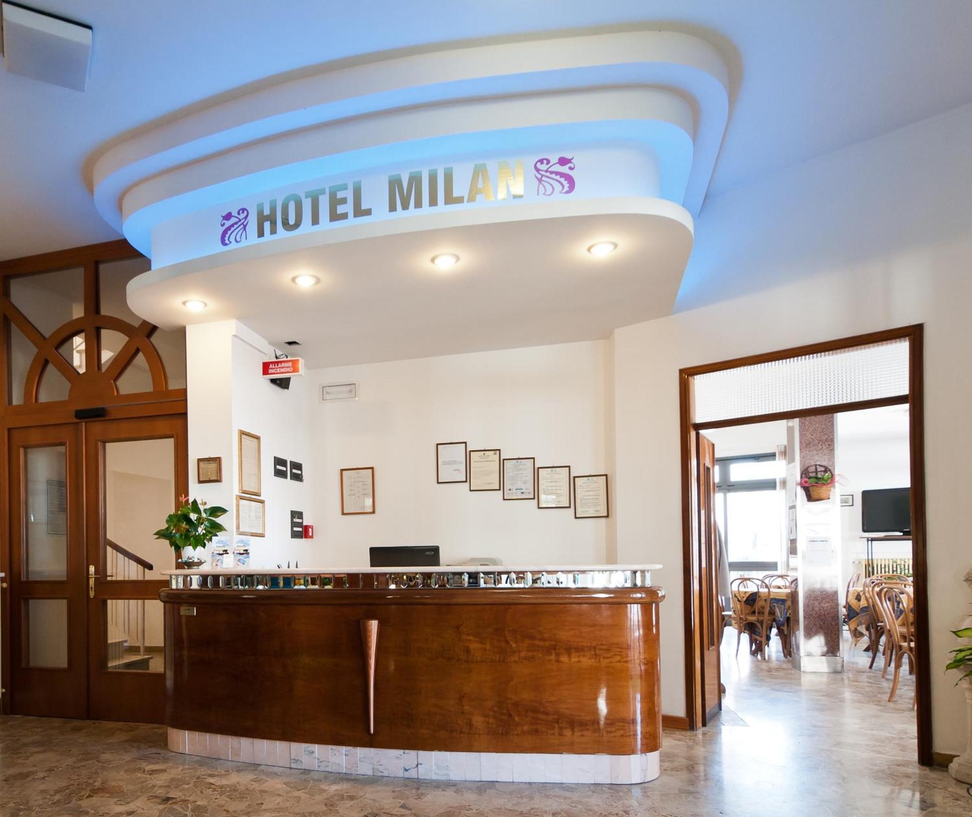 Hotel Milan Rosolina Mare Exteriör bild
